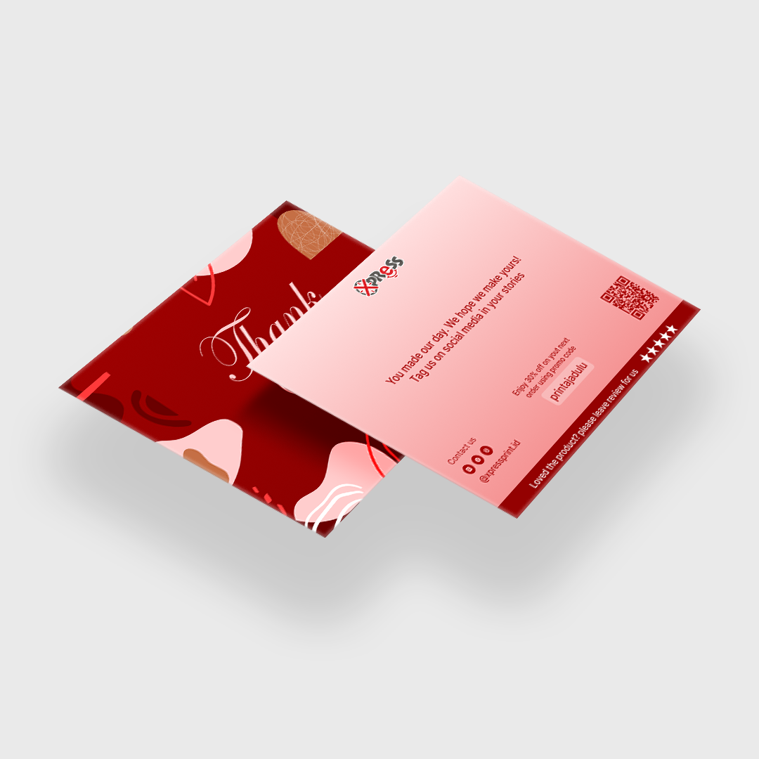 Thanks Card - 14,5 x 10,5 cm