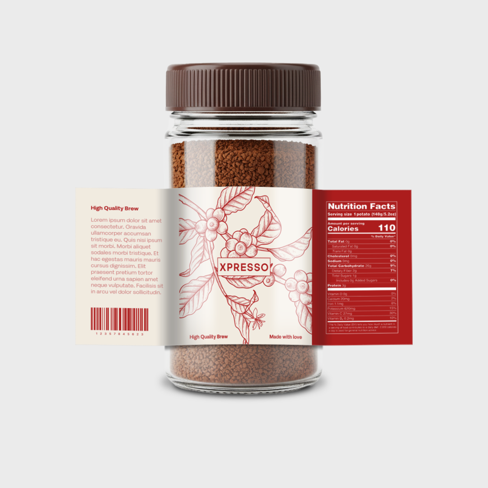 Sticker Label - 15 x 7 cm