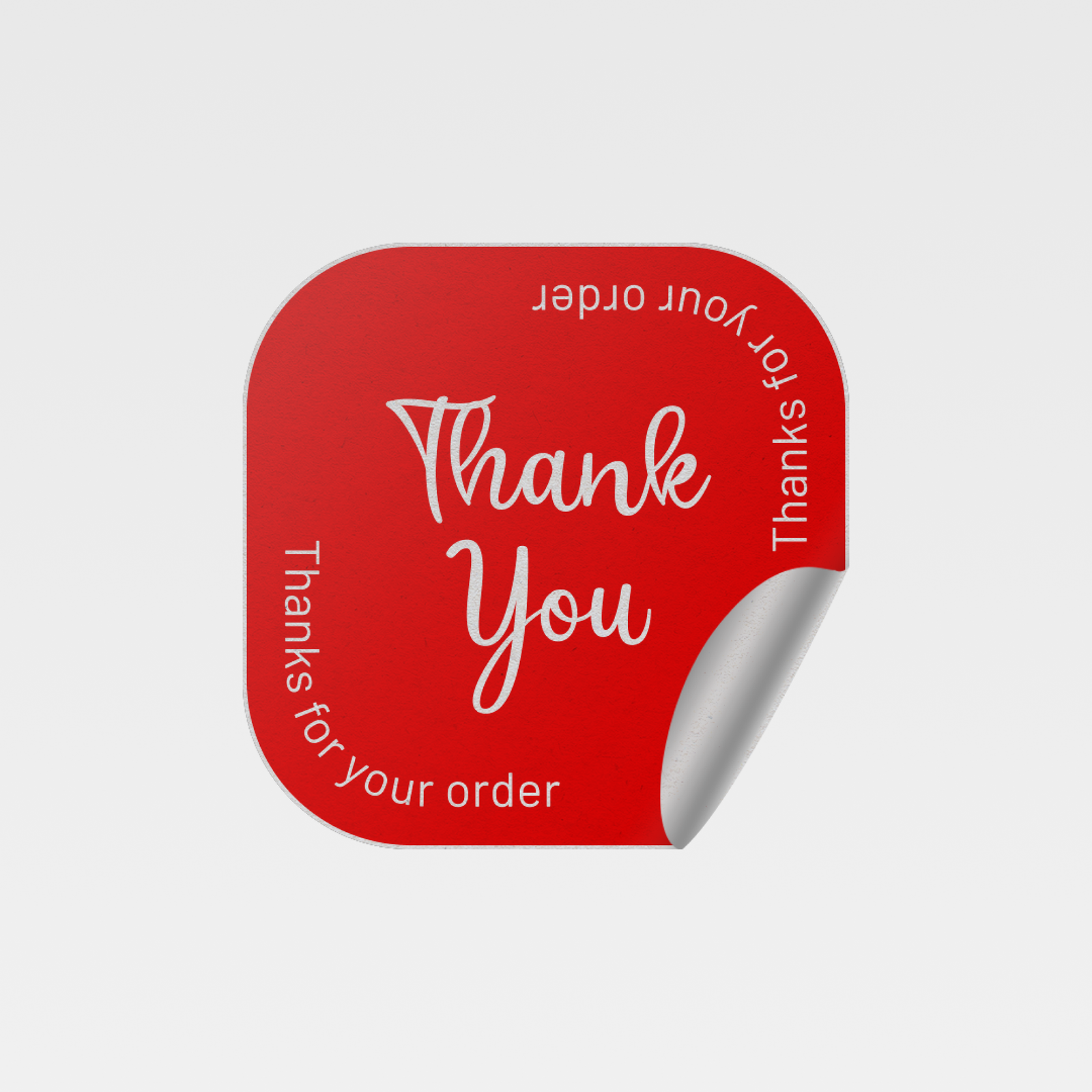Sticker Label - 3 x 3 cm