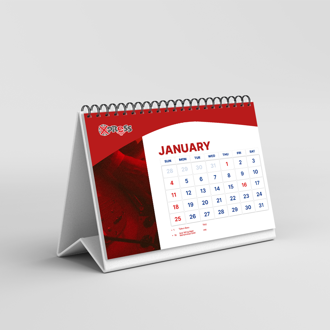 Kalender Meja